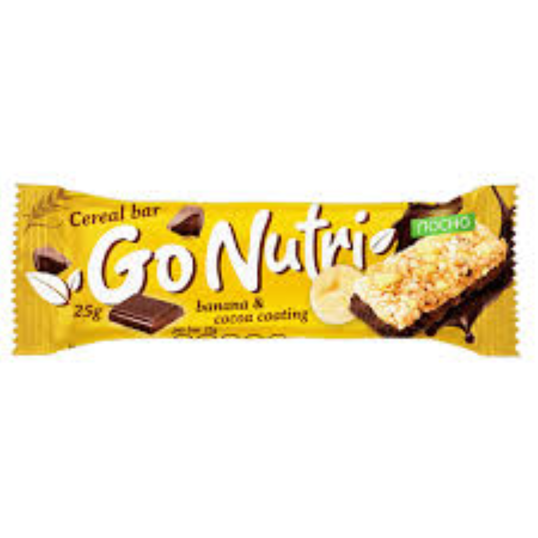 VITALIA GO NUTRI BAR BANANA &CHOC 25G